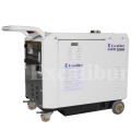 Excalibur Hot Sale a ar resfriado Cilindro único 5.5kva Silent Small Diesel Gerator Inversor com preço barato